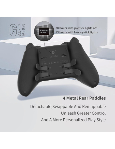 Controlador Gulikit KK3 Max para Nintendo Switch Inalámbrico Controlador Gulikit KK3 Max para Nintendo Switch Inalámbrico