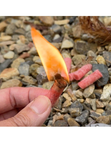 Iniciador de fuego mosquetón multifuncional Exploration Gadget