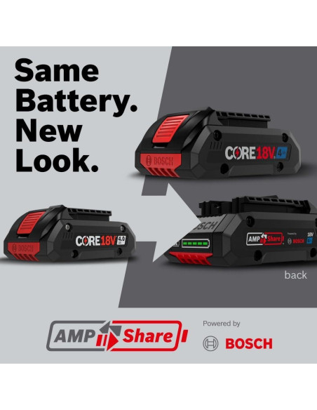 Baterías Bosch GBA18V40 18V 4Ah Paquete de 2 Baterías Bosch GBA18V40 18V 4Ah Paquete de 2