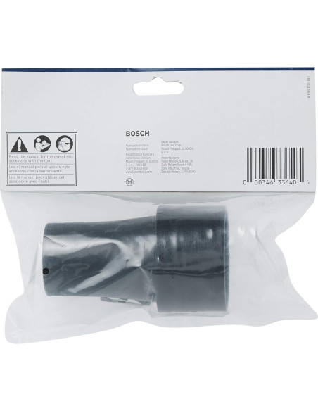Adaptador de manguera 35 mm Bosch VAC004 para herramientas Adaptador de manguera 35 mm Bosch VAC004 para herramientas