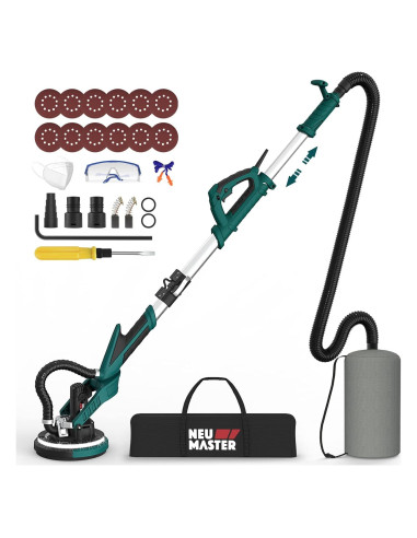 Lijadora Eléctrica NEU MASTER NWS225 800W con Luz LED