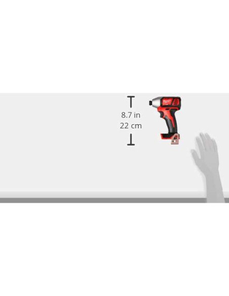 Controlador de Impacto Milwaukee M18 18V 1/4 169.5 Nm LED Controlador de Impacto Milwaukee M18 18V 1/4 169.5 Nm LED