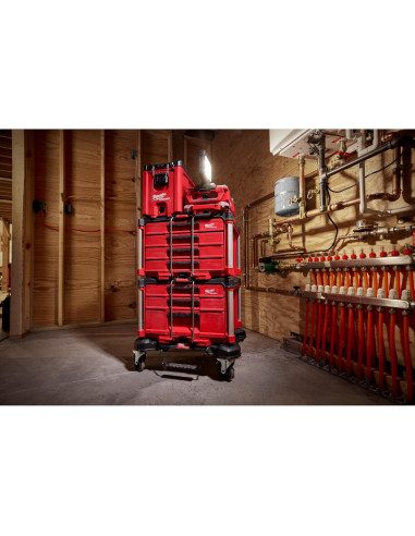 Caja organizadora Milwaukee Packout 3 cajones Multi-Deep
