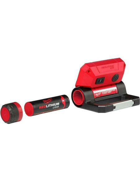 Luz de Inundación Milwaukee 2114-21 Recargable USB 550 Lúmenes Luz de Inundación Milwaukee 2114-21 Recargable USB 550 Lúmenes