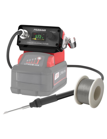 Estación de Soldadura Milwaukee 18V T12 PLUS Temperatura Ajustable Estación de Soldadura Milwaukee 18V T12 PLUS Temperatura Ajustable