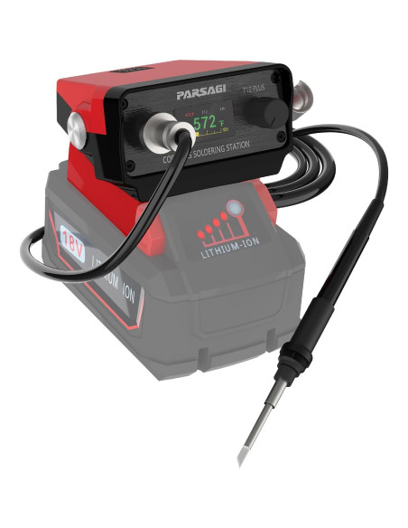 Estación de Soldadura Milwaukee 18V T12 PLUS Temperatura Ajustable Estación de Soldadura Milwaukee 18V T12 PLUS Temperatura Ajustable