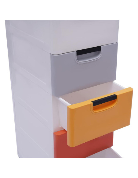 Organizador de Cajones 5 Cajones PIAOCAIYIN Morandi Organizador de Cajones 5 Cajones PIAOCAIYIN Morandi