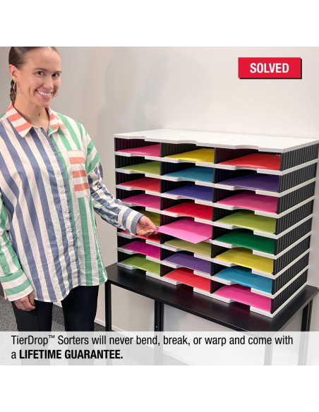 Organizador de Escritorio Ultimate Office 24 Compartimentos Gris Organizador de Escritorio Ultimate Office 24 Compartimentos Gris