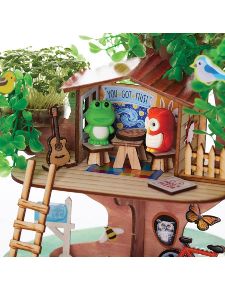 Kit de Manualidades Creatividad para Niños Casa del Árbol 3D Kit de Manualidades Creatividad para Niños Casa del Árbol 3D