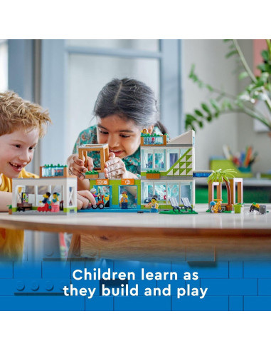 LEGO Edificio de Apartamentos 60365 con 6 Minifiguras