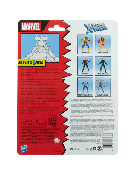 Figura de acción Marvel Legends Spiral 15 cm con accesorios Figura de acción Marvel Legends Spiral 15 cm con accesorios