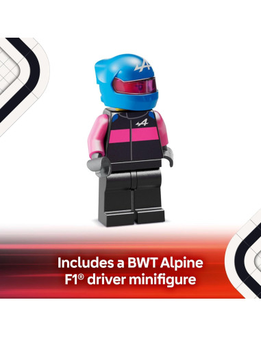 LEGO Speed Champions BWT Alpine F1 A524 - Juguete de Carreras