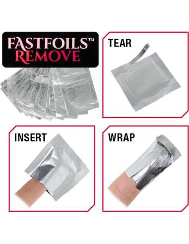 Eliminadores de Foil de Gel Americanails 100 Unidades