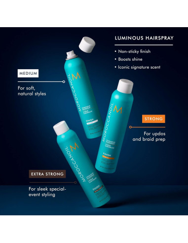 Laca para Cabello Moroccanoil Luminous Fuerte 300ml