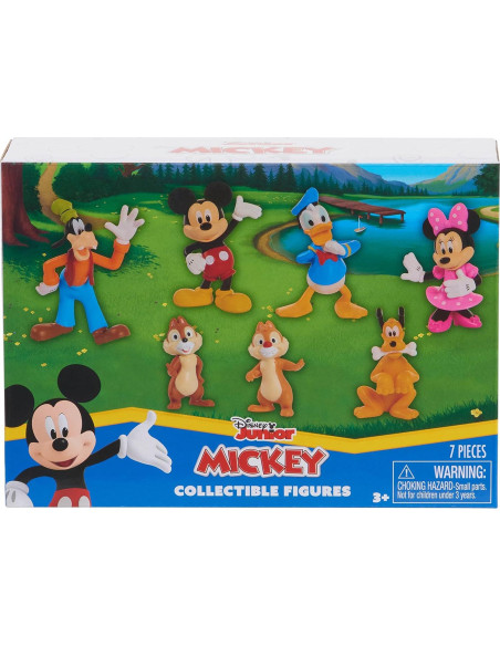 Conjunto de Figuras Mickey Mouse 7 Piezas Just Play Conjunto de Figuras Mickey Mouse 7 Piezas Just Play