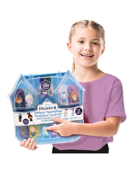 Kit de Joyería Tara Toys Frozen 2 - Collar Brillante Deluxe Kit de Joyería Tara Toys Frozen 2 - Collar Brillante Deluxe