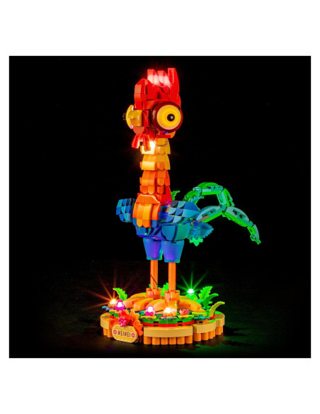 Kit de Luz LED YEABRICKS para Bloques Disney Heihei 43272 Kit de Luz LED YEABRICKS para Bloques Disney Heihei 43272