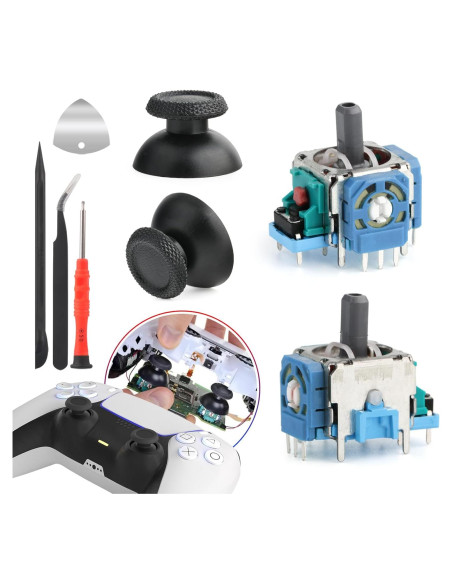 Reemplazo Joysticks Analógicos PS5 Sony - 2 Piezas Azul