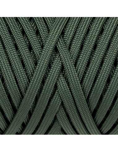 Cuerda Paracord 550 XKDOUS 15.24m Camo Verde Nylon Táctica
