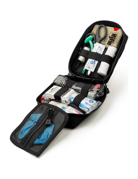 Kit de Trauma IFAK Scherber Negro | Bolsa MOLLE Completa 0.75kg Kit de Trauma IFAK Scherber Negro | Bolsa MOLLE Completa 0.75kg