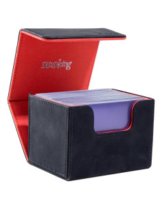 Caja de Barajas Sanseking para MTG - Cuero Suave, 100+ Cartas