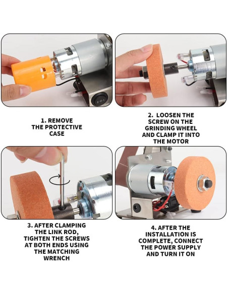 Mini Lijadora de Banda Eléctrica Baisiky 220V 7 Velocidades Mini Lijadora de Banda Eléctrica Baisiky 220V 7 Velocidades