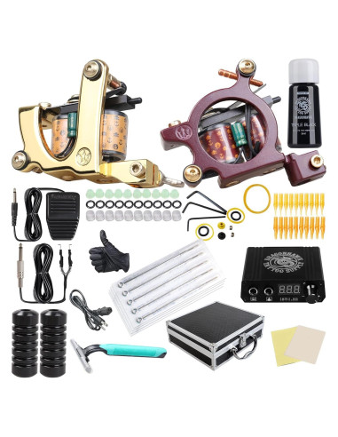 Kit Completo de Tatuaje Dragonhawk Pro para Principiantes