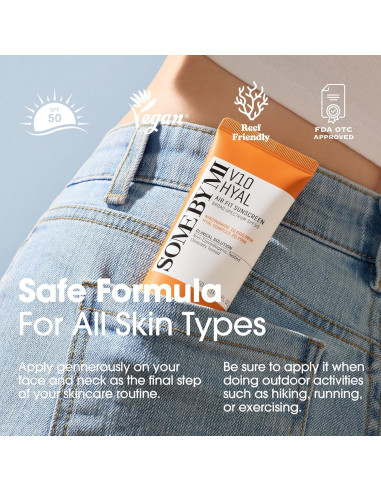 Protector Solar SOME BY MI V10 Hyal Air Fit SPF 50 - 50ml