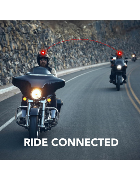 Casco Intercomunicado Sena Caballería 2 Negro Mate Pequeño