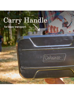 Estufa de Camping a Gas Coleman Eventemp 3 Quemadores 28000 BTUs 2