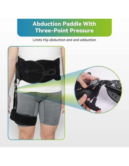 Soporte de Cadera Komzer HP314-1 Ajustable Postoperatorio Soporte de Cadera Komzer HP314-1 Ajustable Postoperatorio