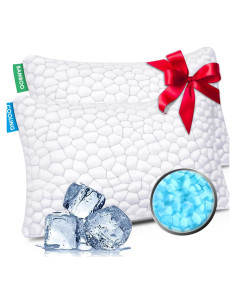 Almohadas Enfriadoras SUPA MODERN Queen 2 Piezas Espuma Gel
