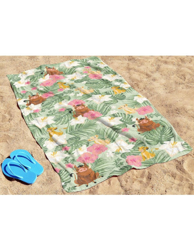Toalla de Playa Jay Franco Rey León 100% Algodón 71x147 cm