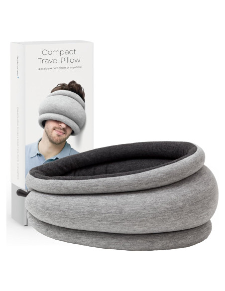 Almohada de Viaje Ostrichpillow Light Gris Medianoche Almohada de Viaje Ostrichpillow Light Gris Medianoche