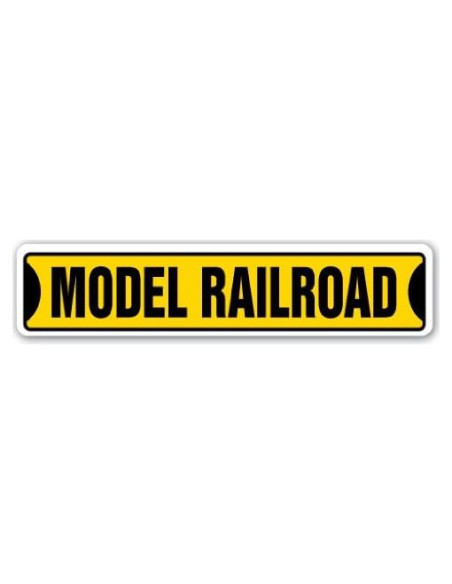 Cartel de Calle Ferrocarril SignMission 45,72 cm Interior/Exterior Cartel de Calle Ferrocarril SignMission 45,72 cm Interior/Exterior