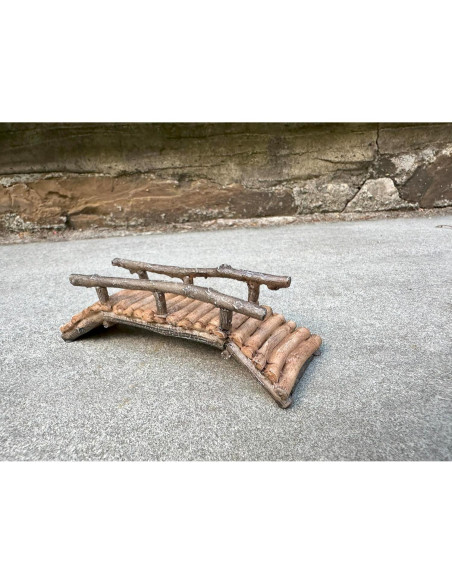 Puente de Jardín de Hadas Miniatura Mokoboho 10,16 cm Acrílico Puente de Jardín de Hadas Miniatura Mokoboho 10,16 cm Acrílico