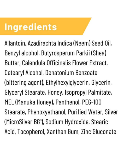 Ungüento Reparador de Heridas Silver Honey 56g Miel de Manuka Ungüento Reparador de Heridas Silver Honey 56g Miel de Manuka