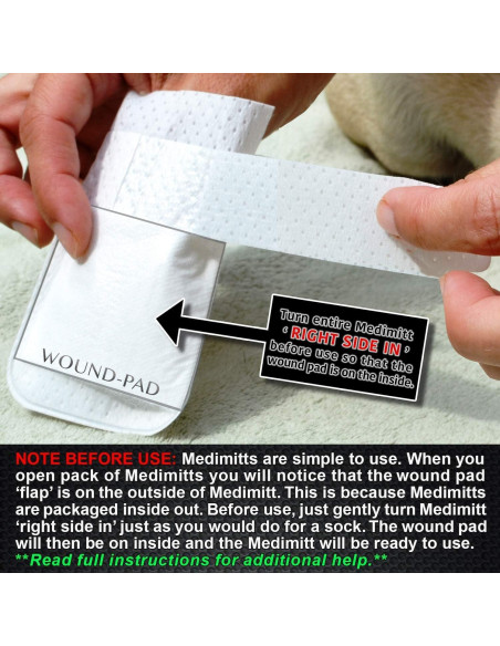 Vendajes para Patas Medimitt PawFlex XS 12-Pack Antideslizantes Vendajes para Patas Medimitt PawFlex XS 12-Pack Antideslizantes