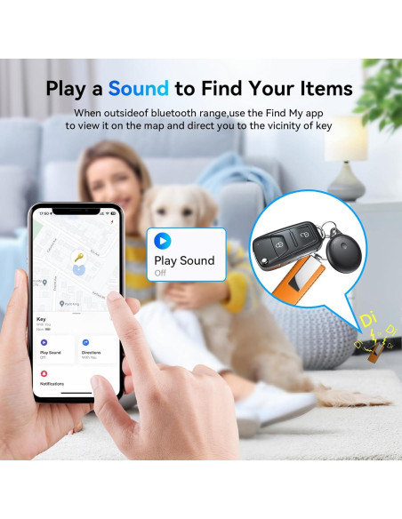 Rastreador Bluetooth Inteligente Delumu 4 Pack Impermeable Rastreador Bluetooth Inteligente Delumu 4 Pack Impermeable