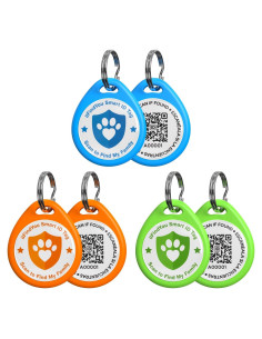 Placas de Identificación para Perros ILFINDYOU - Paquete de 3