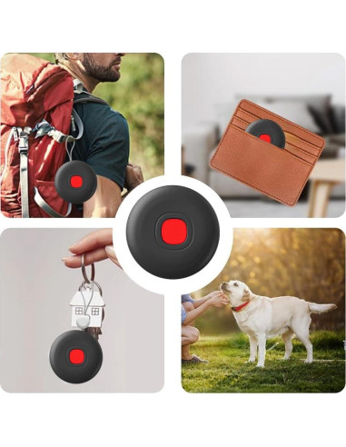 Air Tag 4-Pack GLOBELEC, Rastreador Bluetooth IP68 para Llaves