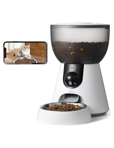 Alimentador Automático Inteligente iPettie F4-C 4L con Cámara 2K