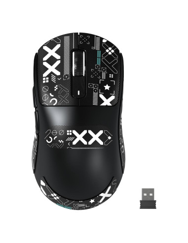 Ratón Inalámbrico MANBASNAKE X3MAX 49g 42K DPI Negro