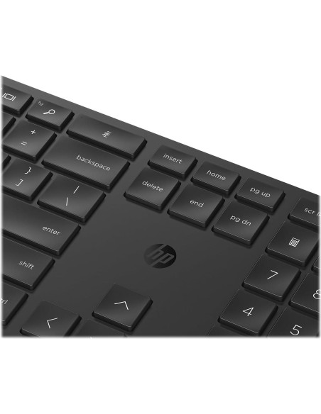 Combo Teclado y Ratón Inalámbrico HP 650 - 2.4GHz, Negro Combo Teclado y Ratón Inalámbrico HP 650 - 2.4GHz, Negro