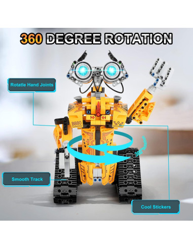 Kit de Robot Sillbird Control Remoto 468 Piezas STEM