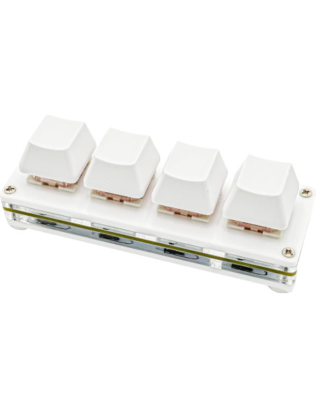 Teclado Mecánico Mini Gaming ByteX 4 Teclas USB RGB Teclado Mecánico Mini Gaming ByteX 4 Teclas USB RGB