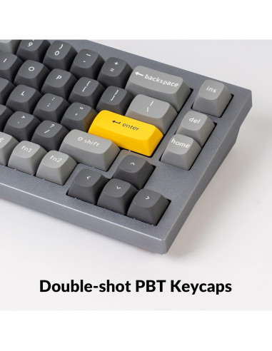 Teclado Mecánico Keychron Q2 Personalizable 65% Gris