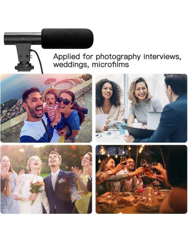 Kit de Vlogging Acuvar con Trípode Flexible y Accesorios