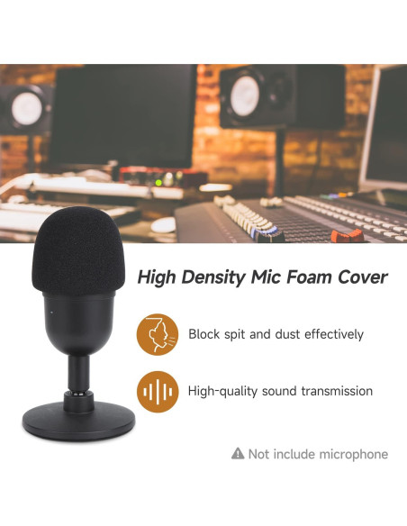 Filtro Pop Razer Seiren Mini - Funda de Espuma Acústica Filtro Pop Razer Seiren Mini - Funda de Espuma Acústica
