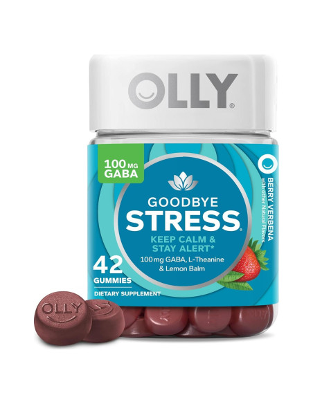 Gomitas OLLY Goodbye Stress 42 Unidades GABA L-Theanine Gomitas OLLY Goodbye Stress 42 Unidades GABA L-Theanine
